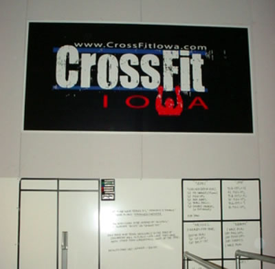 Cross Fit Custom WallStar!